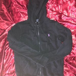 Polo Zip Up Hoodie